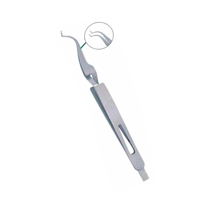 Buccal Tube Tweezer Cross Action with Slot Aligner