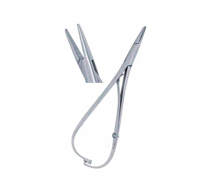 Mathieu Needle Holder 14 cm Tips Contact