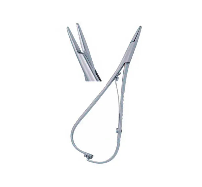 Mathieu Needle Holder 14 cm Narrow Fine Serration - Hu-Friedy