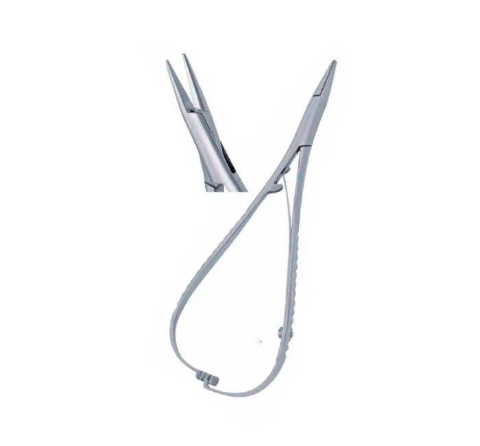 Mathieu Needle Holder Narrow Fine Serration