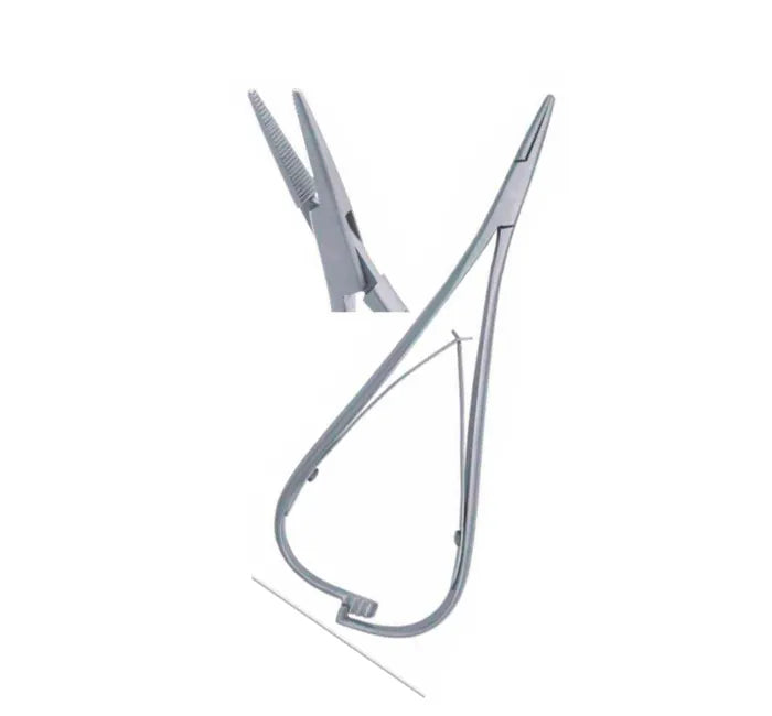 Mosquito Mathieu Needle Holder 14 cm Double Spring Action