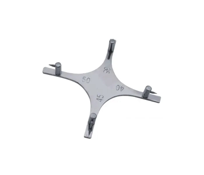 Boone Bracket Gauge Chrome