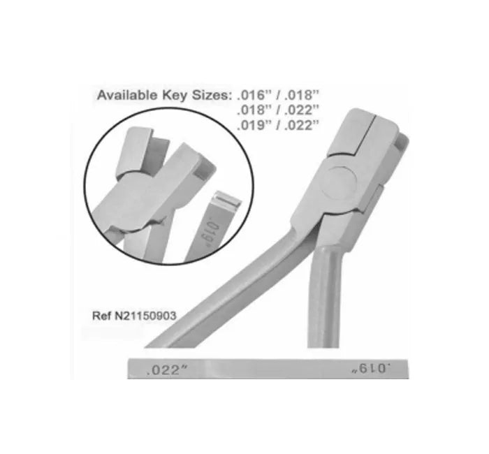 Individual Torque Pliers With Key .018''/.022''
