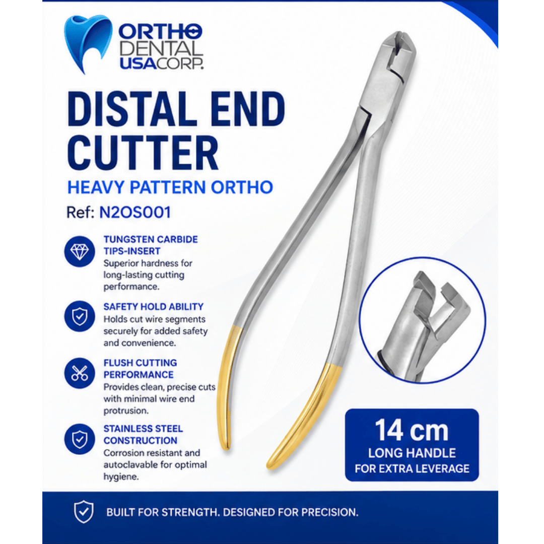 Distal end Cutter,Universal Cutter Heavy Pattern, Box Joint Long Handles 14 cm