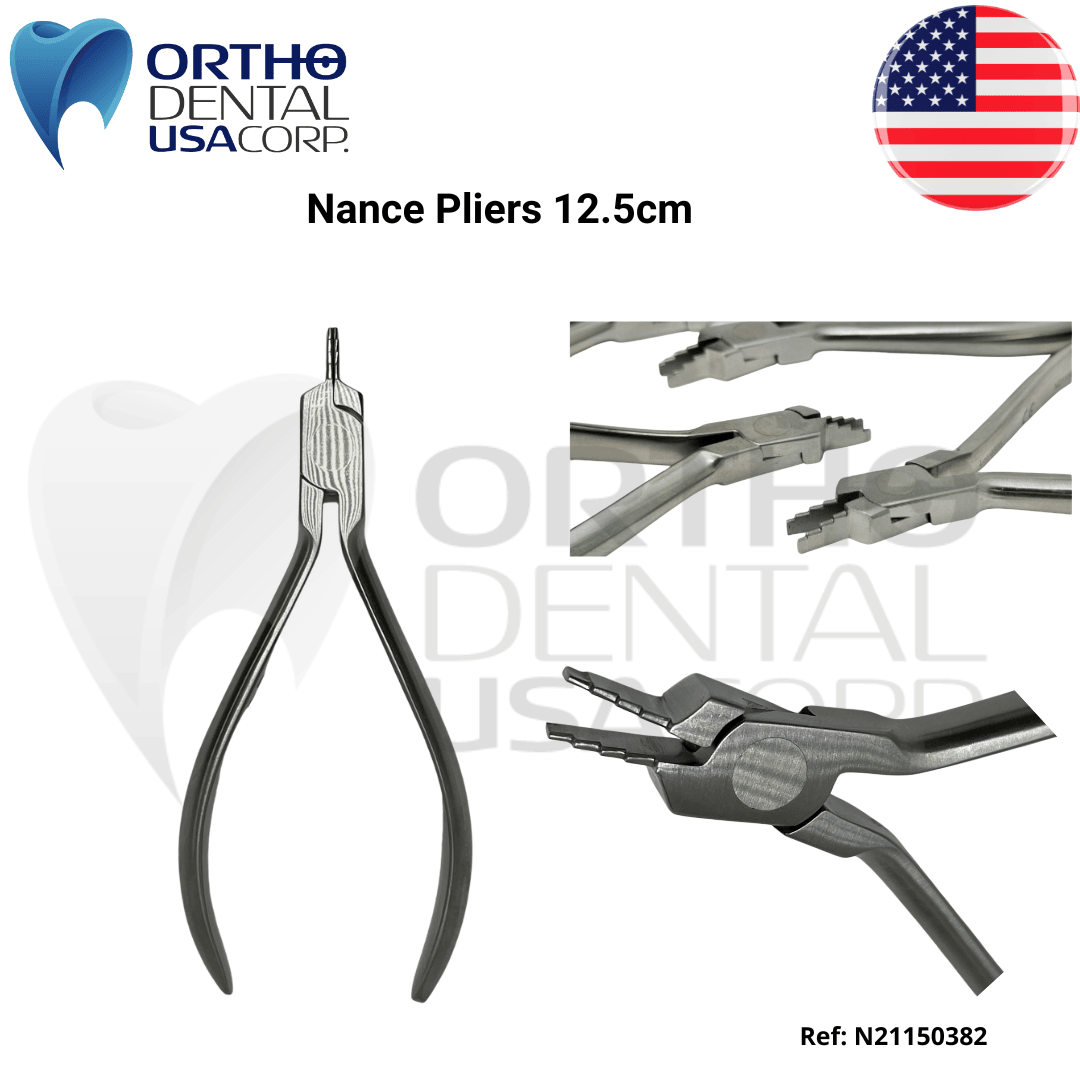 Set x 5, 10, 15,20,30 and 50 Orthodontic Nance Pliers 12 cm Orthodentalusa Made for USA