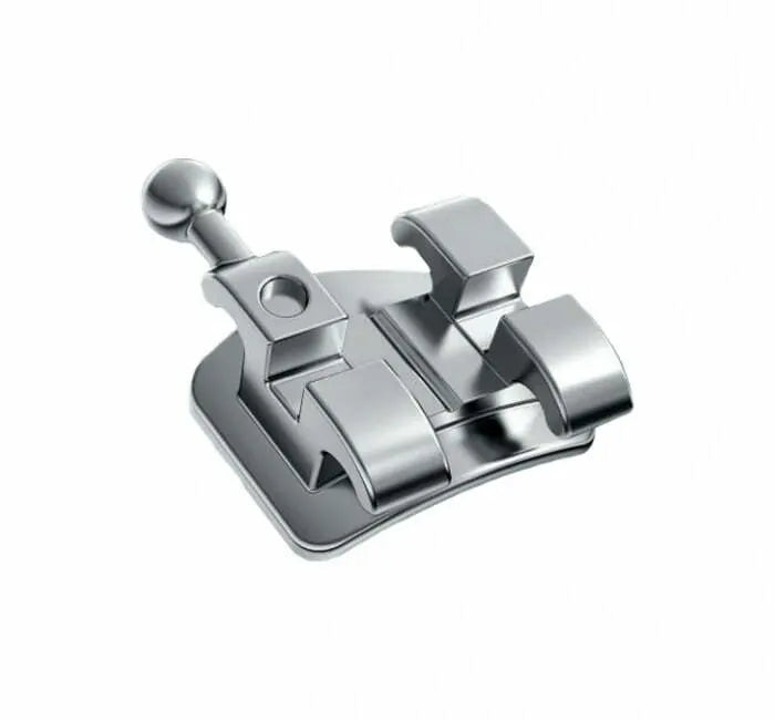 N2 Case 20 pcs Metallic Bracket RX MIM W/H 3, 4, 5 Sandblasted Base