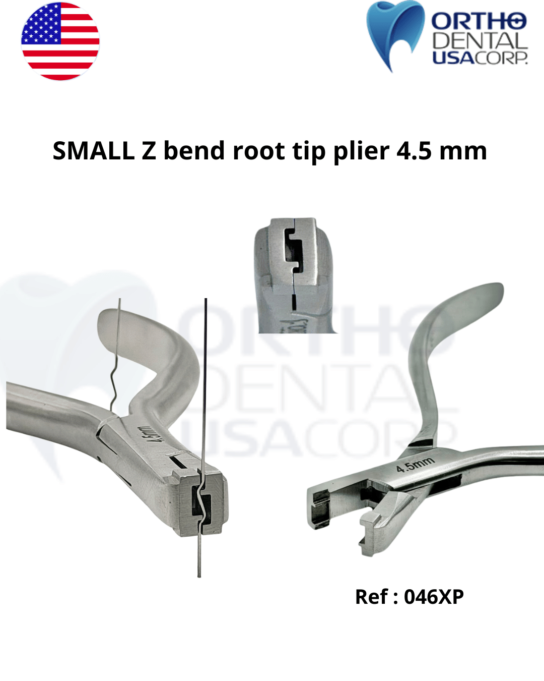 Small Z-Bend Precision Pliers – 4.5 mm