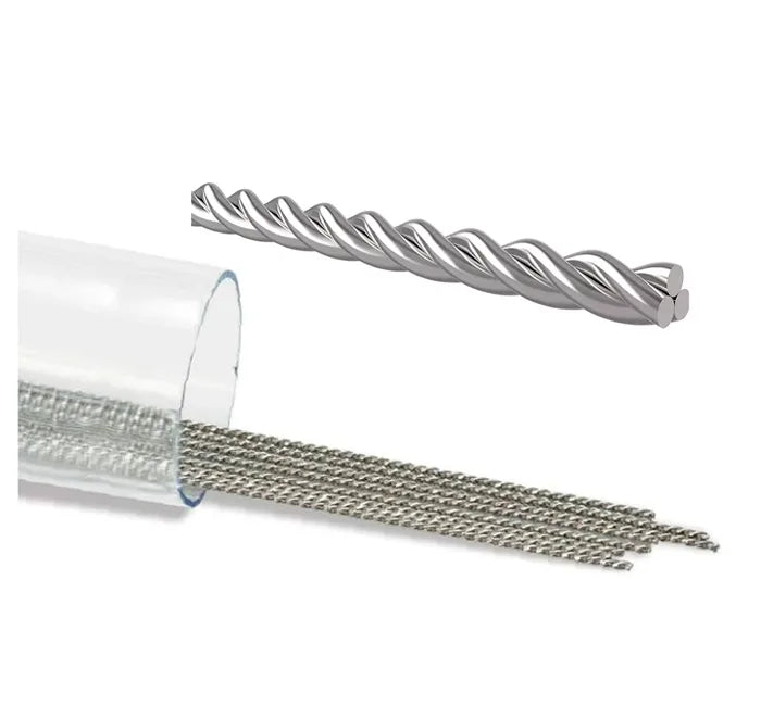 Stainless Steel Retainer Wires and Straight Twist 3 Wires