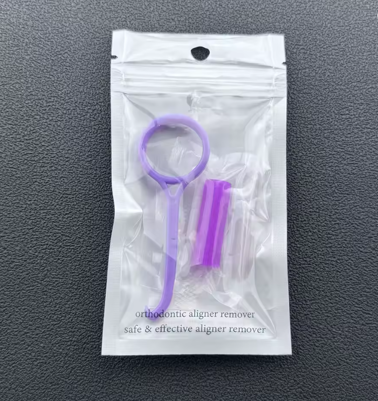 Dental Invisible Brace Extractor Removal Tool Orthodontic Aligner Chewies Tray Seaters Plastic Hook Beauty Health Care