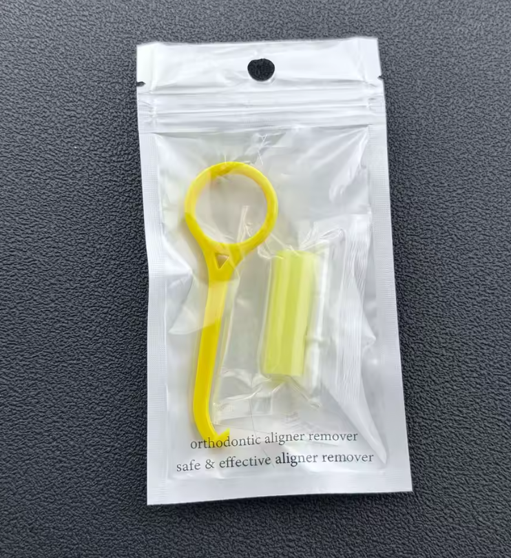Dental Invisible Brace Extractor Removal Tool Orthodontic Aligner Chewies Tray Seaters Plastic Hook Beauty Health Care