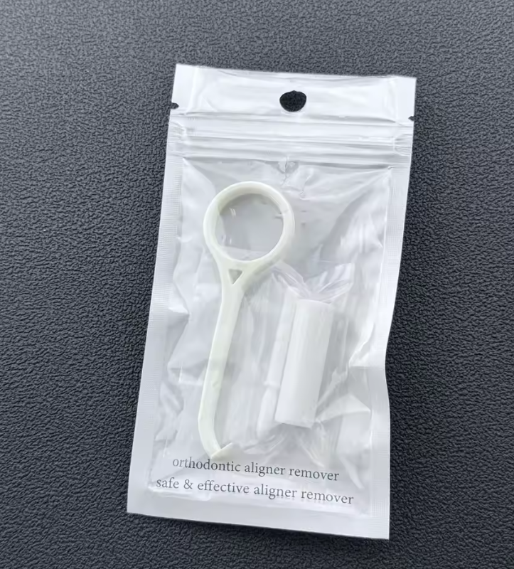Dental Invisible Brace Extractor Removal Tool Orthodontic Aligner Chewies Tray Seaters Plastic Hook Beauty Health Care