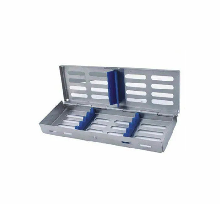 Sterilization Cassettes Tray Box Type, 5 Spaces