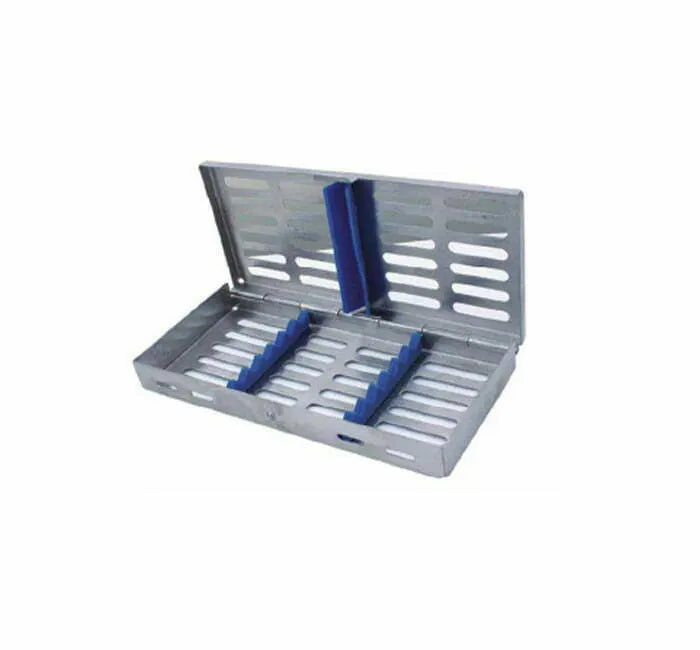 Sterilization Cassettes Tray Box Type, 7 Spaces