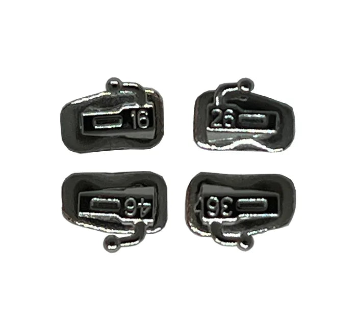 1st – 2nd Molar Buccal Tube MBT – .022″ – 10 pcs TB-10XX