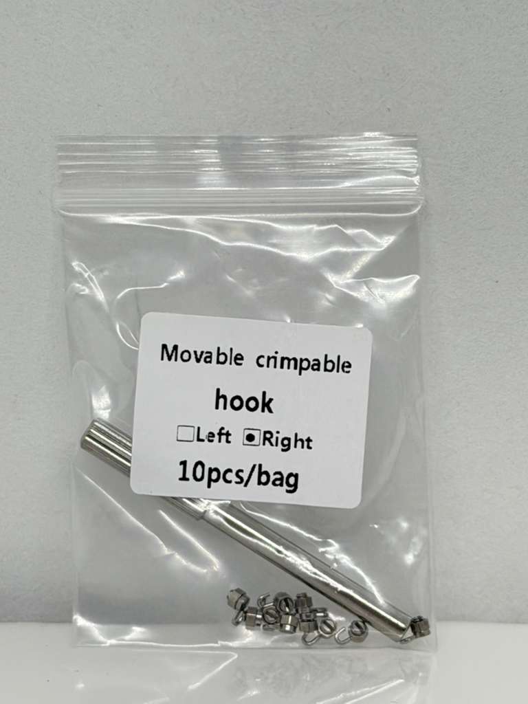 GURIN  Activity Crimpable, Left or Right 10pcs/bag w/tool A142R