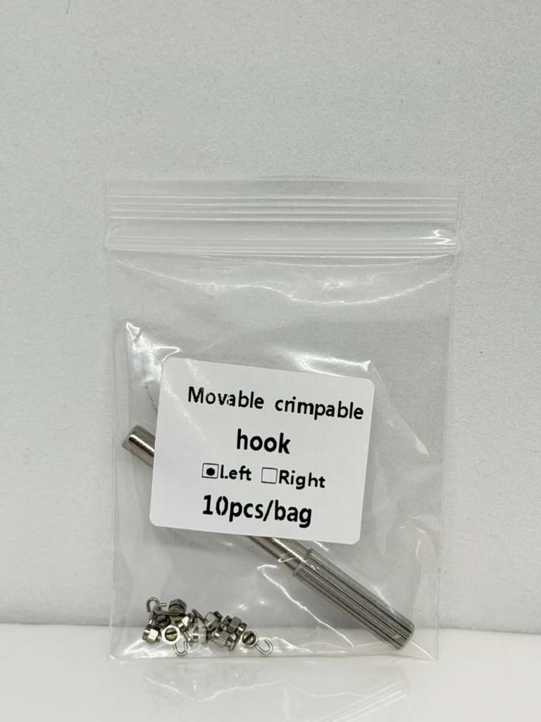 GURIN  Activity Crimpable, Left or Right 10pcs/bag w/tool A142R
