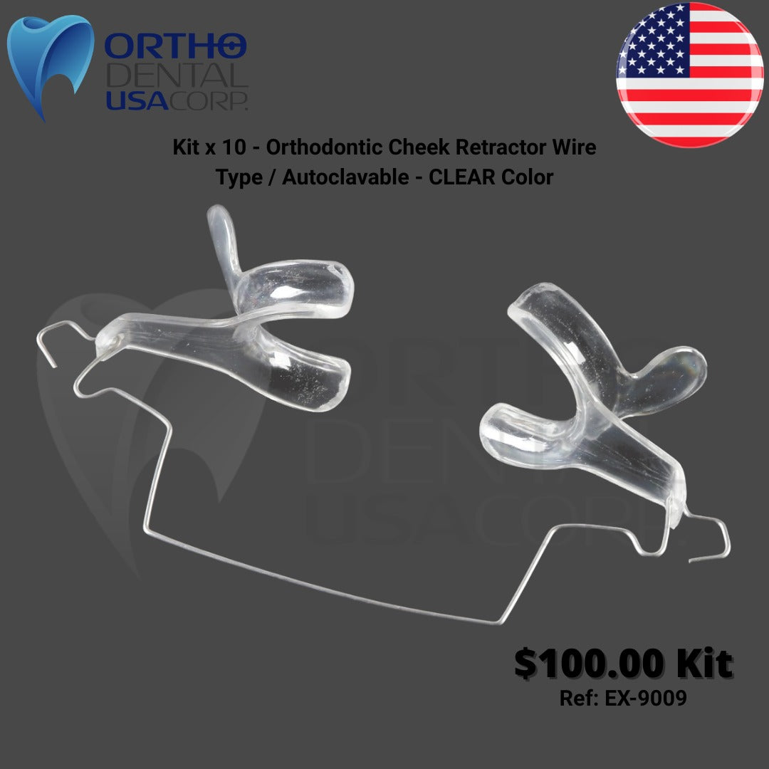 Cheek Retractor wire - kit x 10 EX-9009