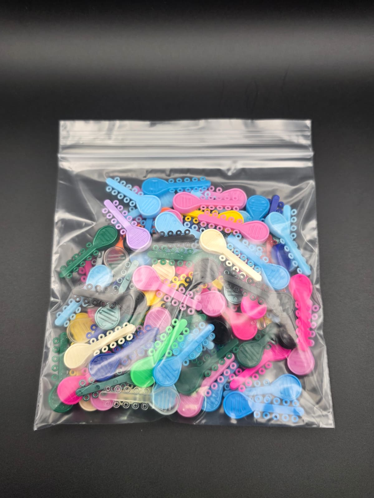 Elastic Ligature ODU Mini Ties 100 Sticks of 10 modules per package 340-000