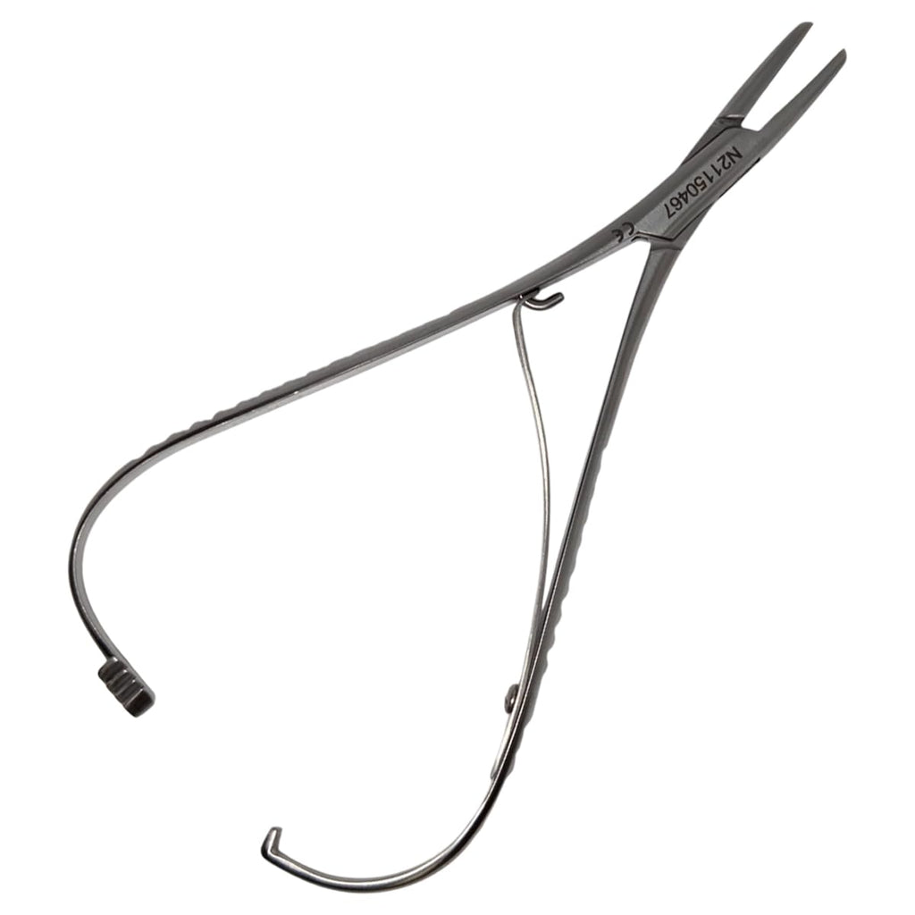 Set x 5 Orthodontic Mathieu Needle Holders – 14 cm Wide Serrated – Multi-Use Tool – Japanese Steel – Premium Orthodontics – One Year Warranty – Ships from USA – Made by Orthodentalusa Corp.