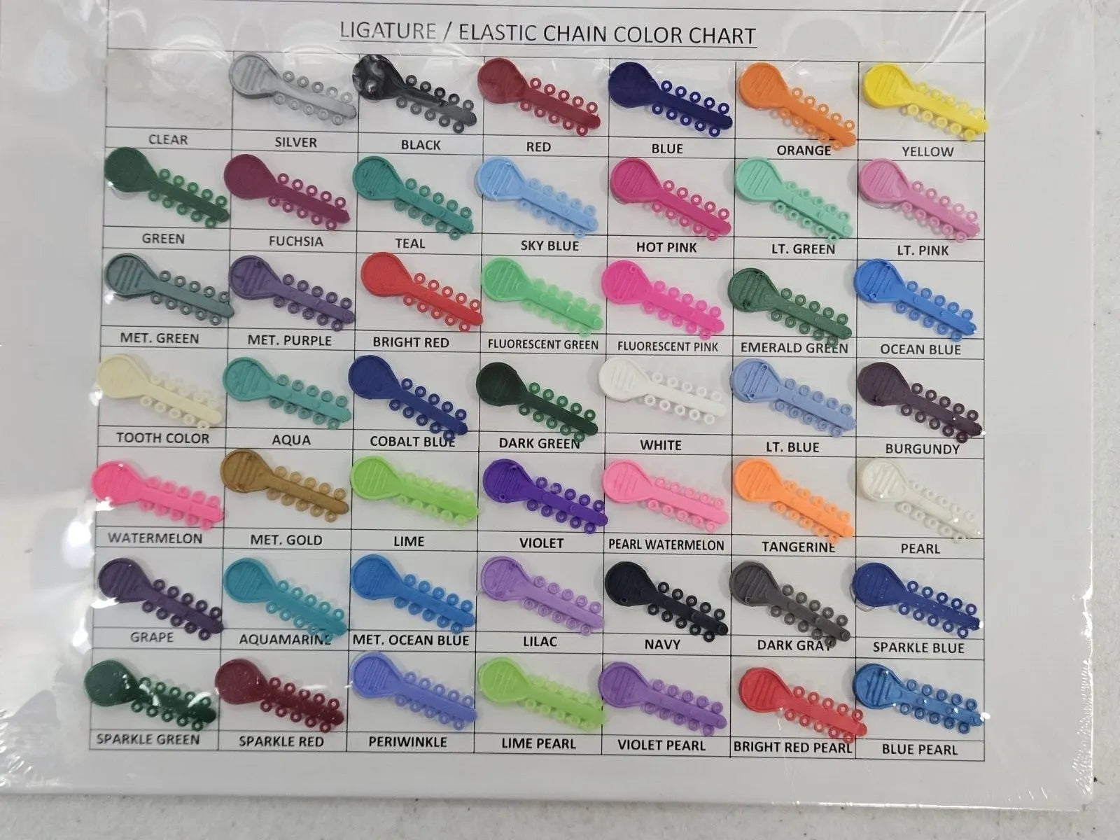 (ONE) Elastic Chain / Elastomeric Power Chain