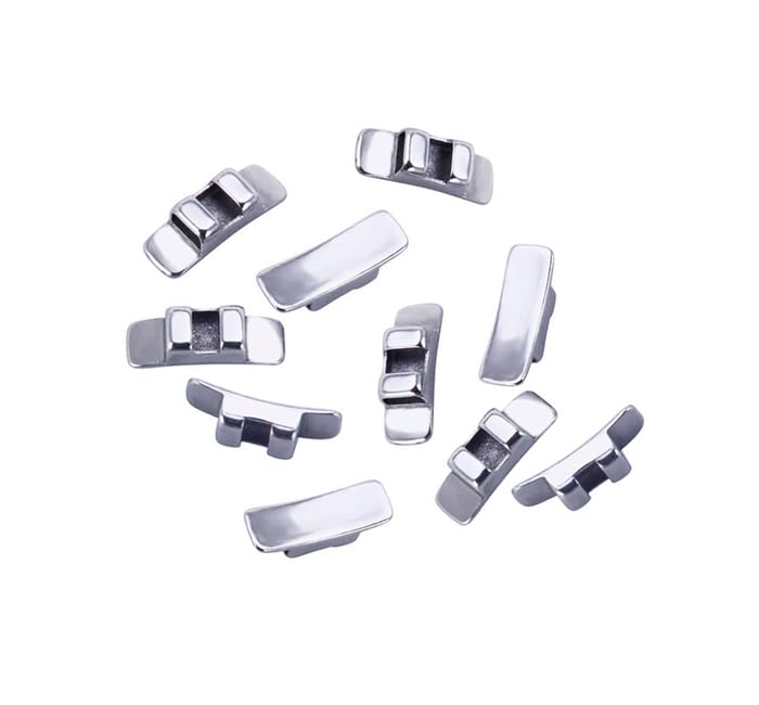 Orthodontic Bonding Lingual/Buccal: Composite Buttons, Lingual Rings (Round Base with Caplin Hooks) Bite Turbos and Clear Attachments (Round & Rectangular) 10 Units per Type. Free Shipping