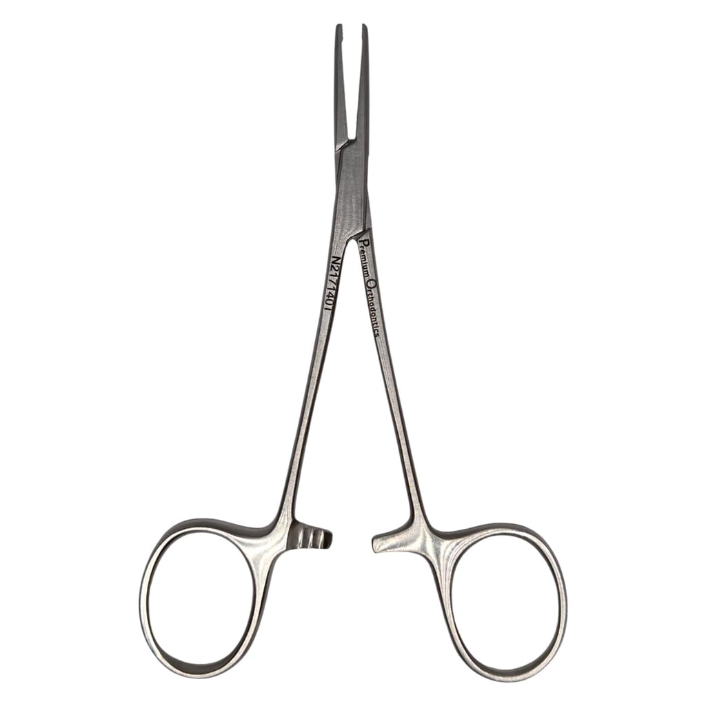 Set x 5 Orthodontic Mosquito Forceps – 12.5 cm Tip Contact – Secure Locking Mechanism – Japanese Steel – Premium Orthodontics – One Year Warranty – Ships from USA – Made by Orthodentalusa Corp.