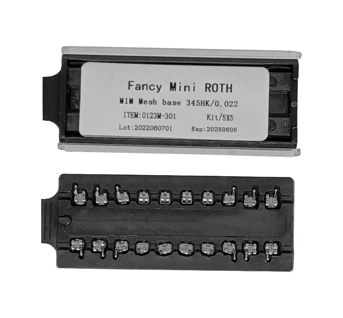Case of Brackets FANCY Mini Roth W/H 3,4,5 Acrilyc case 20 pcs