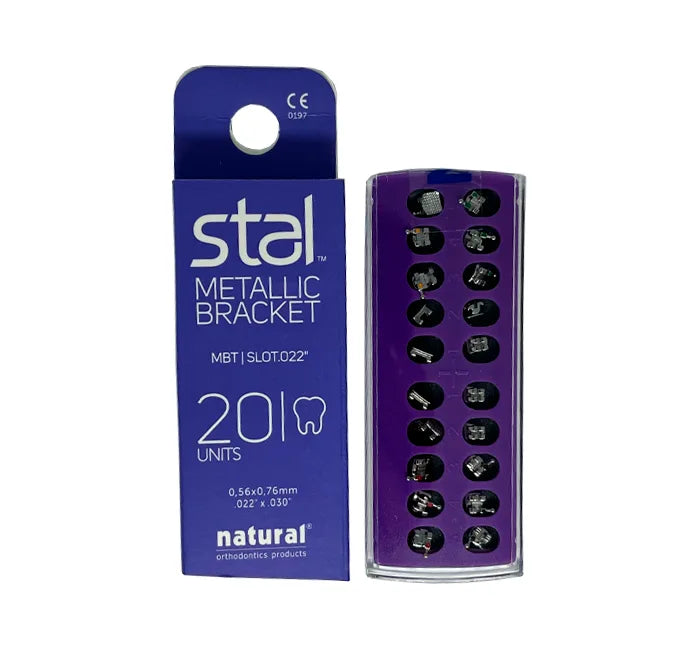 STAL Case 20 pcs Metallic Bracket Mini - W/H 3,4,5 / Mesh Base