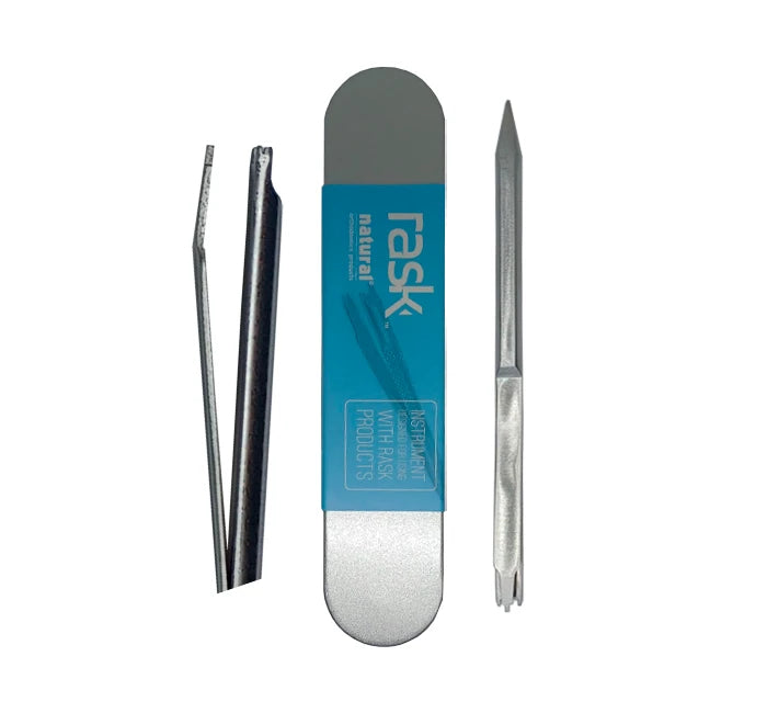 RASK Case 28 pcs Metallic Bracket Self-Ligating – from 7 to 7 / with instrument / TELLUS