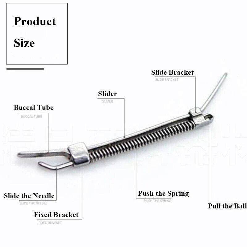 Dental Orthodontic Appliance Spring Molar Pusher Distalizer Expansion Spring with Lingual Sheats Ref:&nbsp; Vip-EMPRC