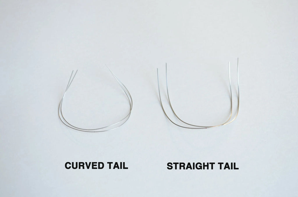 Dental Orthodontic Reverse Curve Arch Wires Super Elastic Niti Rectangular/Round Wires long lengs Vip-EL-RC-16x16U