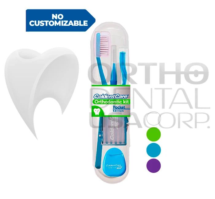 Pocket Orthodontic kit for oral care patient care. Coldentcare k305 45pcs